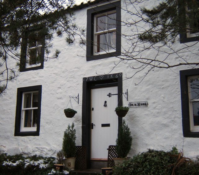 House with Marriage Lintel