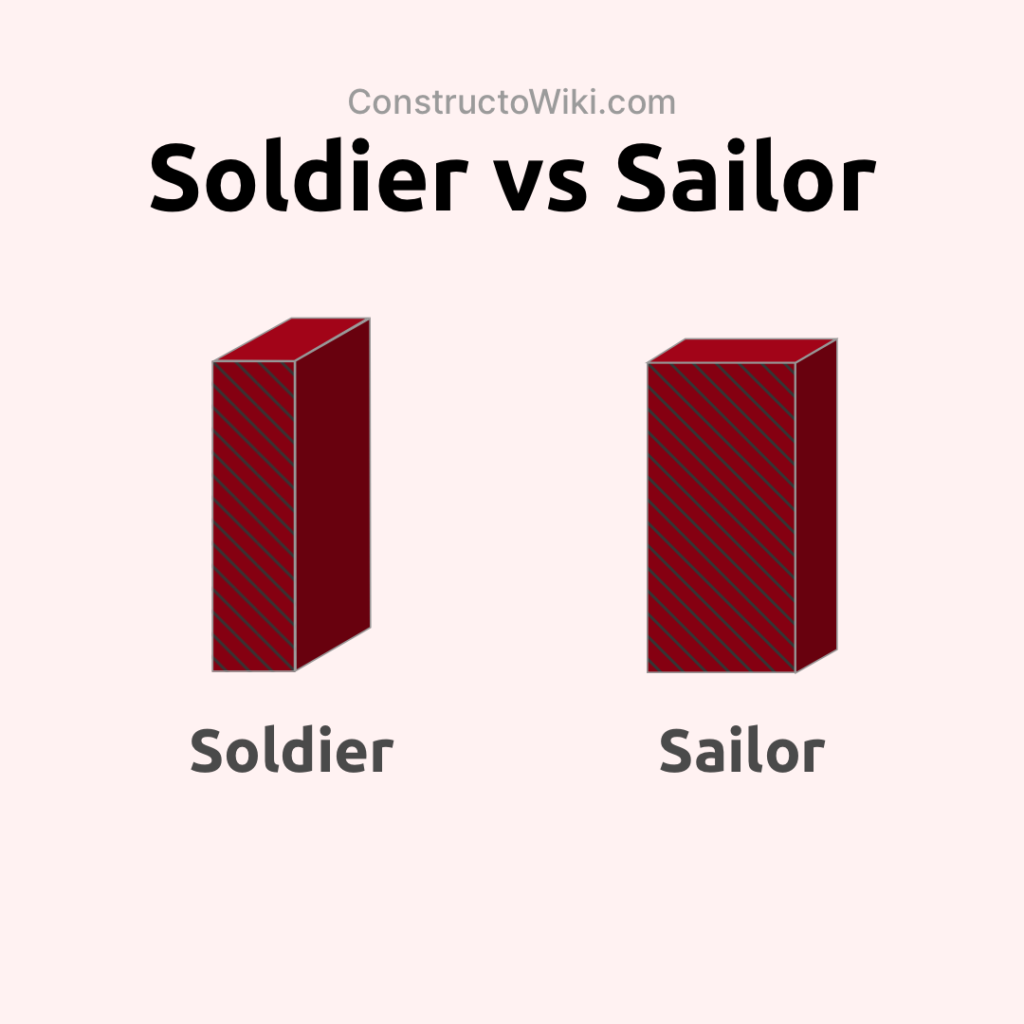 Soldier vs Sailor